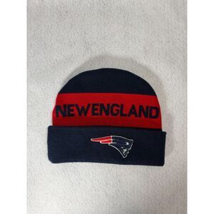 New England Patriots Beanie Embroidered Logo NFL Team Apparel Reebok